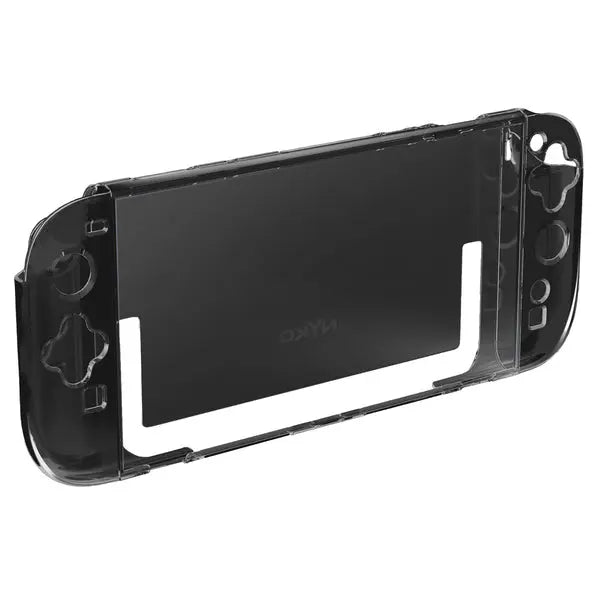 NYKO Switch 2 Thin Case Black with Tempered Glass Screen Protector - Model NYK87413