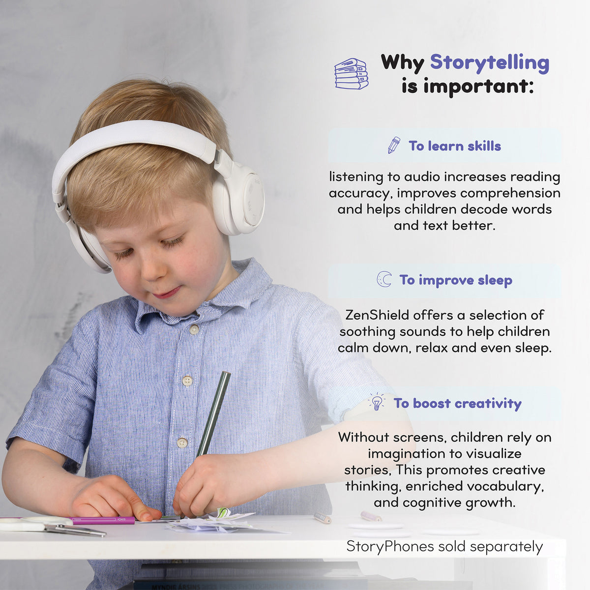 ONANOFF StoryPhones LingoKids Billy StoryShield Disk, Part STSH-LINGOKIDS-BILLY