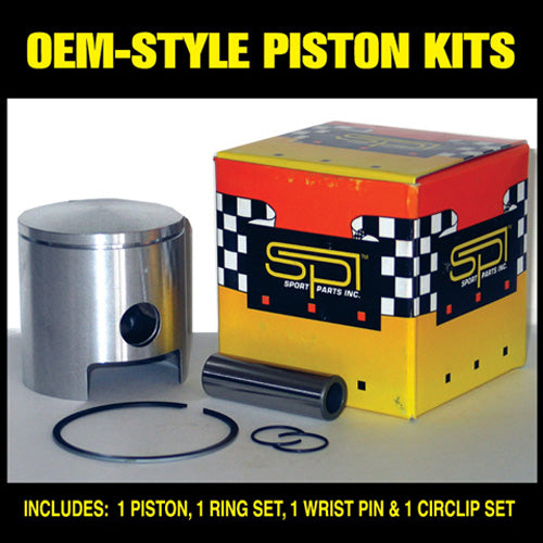 SPI OEM Style Piston Kit with Rings, Standard - Part Number 09-705N