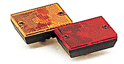 OPTRONICS MC36RS Clear Red Clearance Light Stud for Automotive and Marine Use