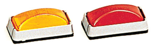 OPTRONICS MC91AS Amber Clearance Light - Durable LED Indicator for Vehicles and Equipment