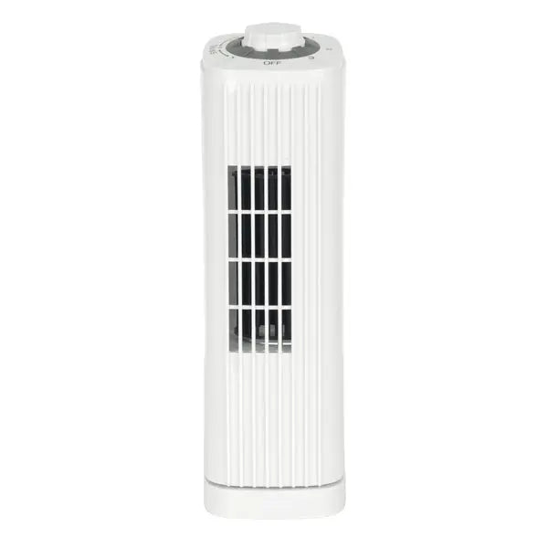 Optimus F-7348WH-F 14-Inch Desk Oscillating Fan with Whisper-Quiet Operation and Portable Handle