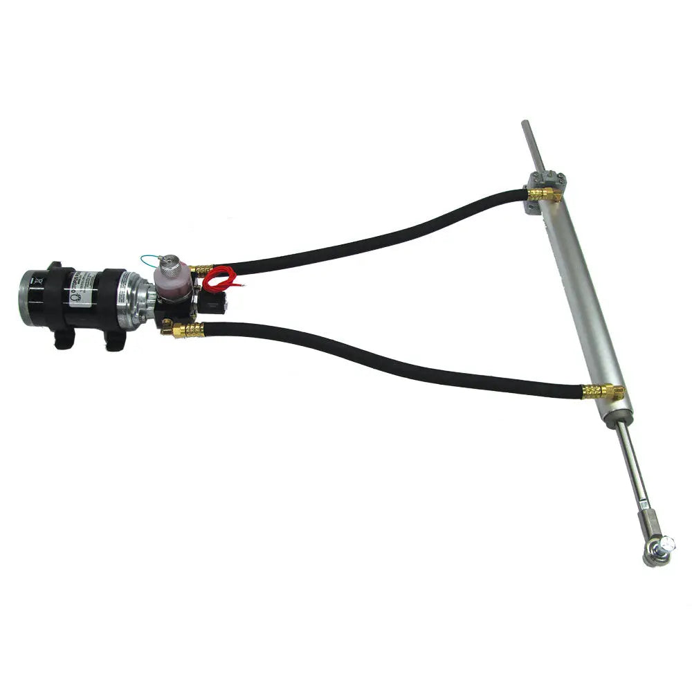 Octopus AF1212LAR12 38mm Bore Linear Drive with 12-Inch Stroke and 12V DC Remote Pump