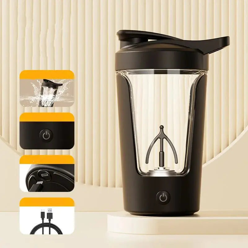 400ML Electric Protein Shaker Bottle Atticus Goods