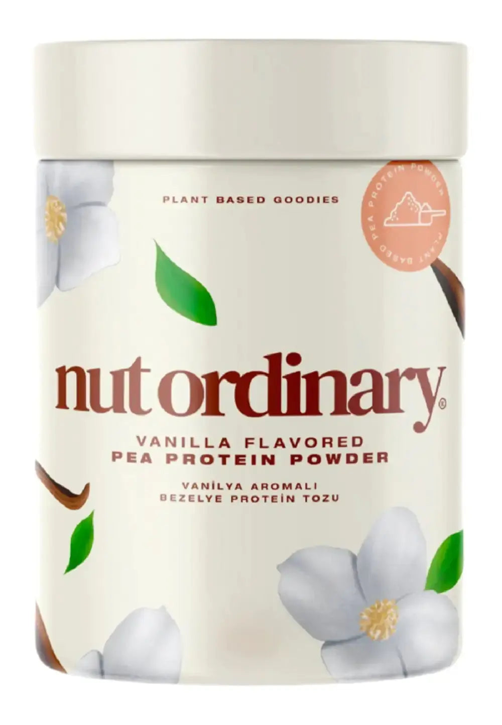 Nut Ordinary Vanilla Pea Protein Powder Mix Atticus Goods