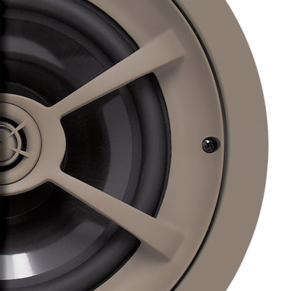 Proficient Audio C801 8-Inch Graphite Ceiling Speaker Pair