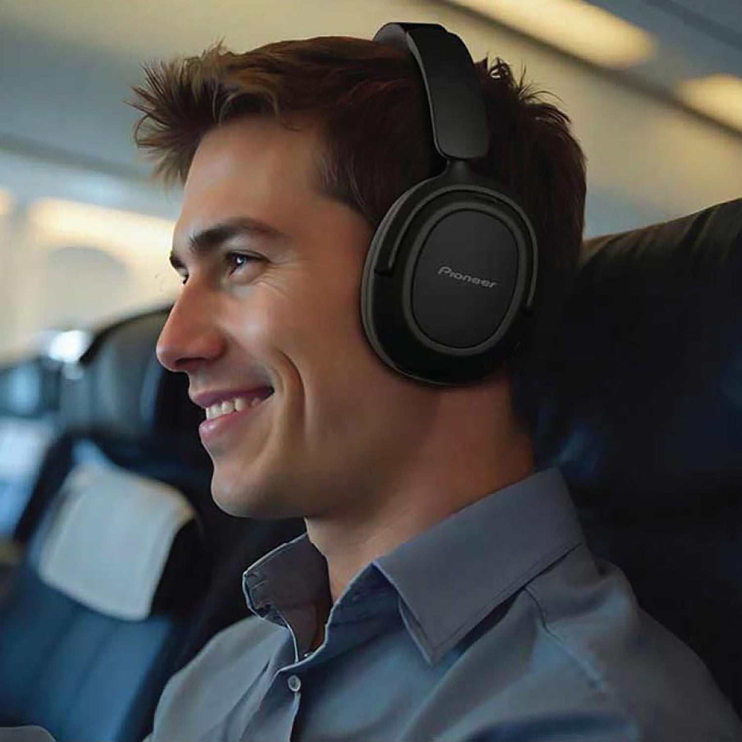 PIONEER A60 Dual Mode Wireless HD Headphones with Hybrid Active Noise Cancellation