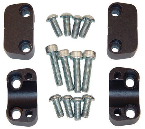 Powermadd Universal Oversize Bar Adaptor Part Number 44257 for ATV and Motorcycle Handlebars