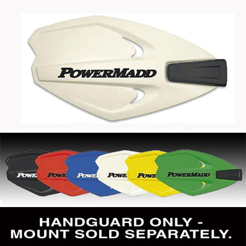 POWERMADD PowerX Series Handguards Black with No Mount - Part No. 34280