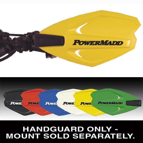 POWERMADD PowerX Series Handguards with Yellow Finish – No Mount