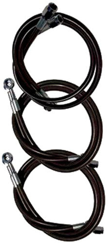 POWERMADD Extended Brake Line Part #45602 for Enhanced Motorcycle Braking Performance