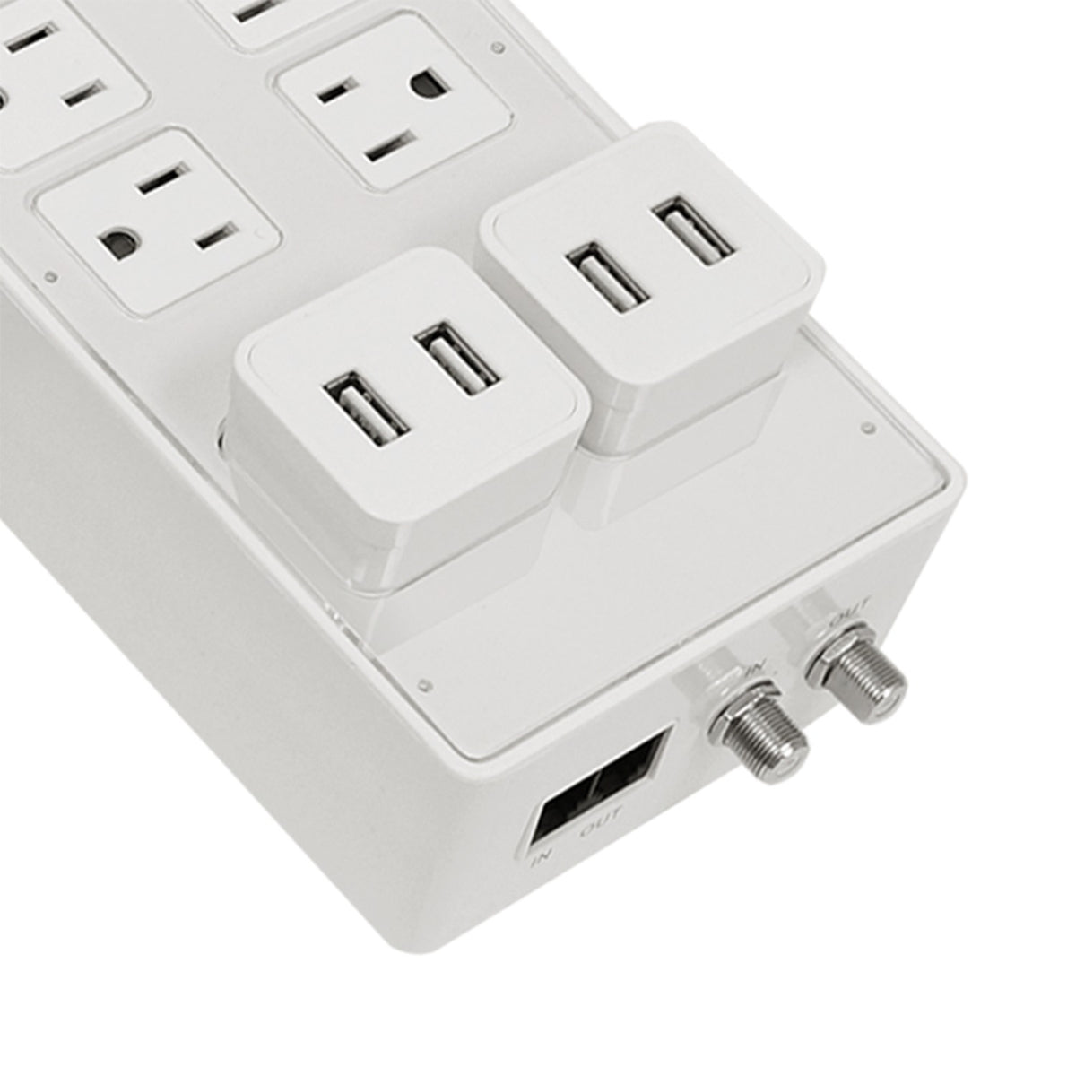 Panamax P360-8 8-Outlet Surge Protector Power Strip with USB Charging
