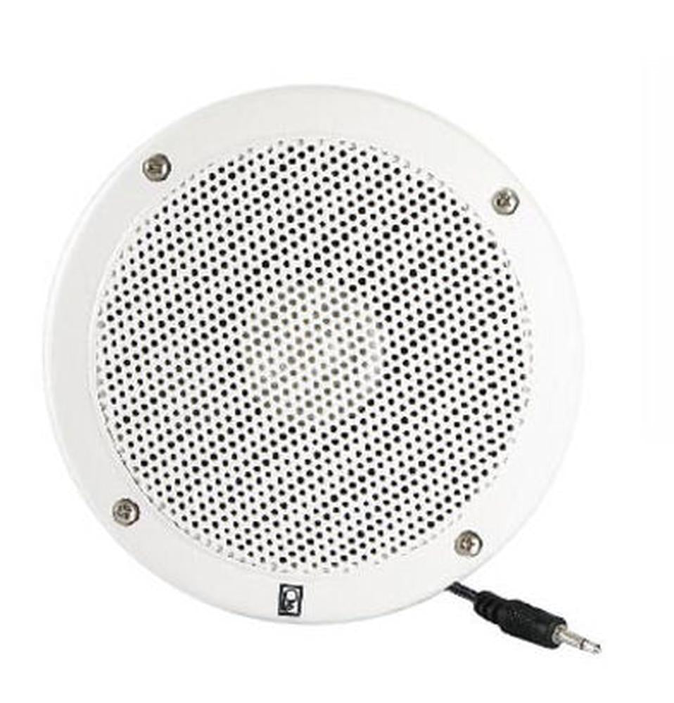 PolyPlanar MA1000RW Waterproof 5-Inch VHF Remote Speaker with Dual Cone Design