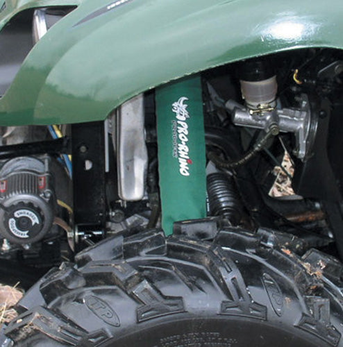 Shock Pros PRO-Rhino Shock-Pro Covers in Green - Durable Motorcycle Protection Set