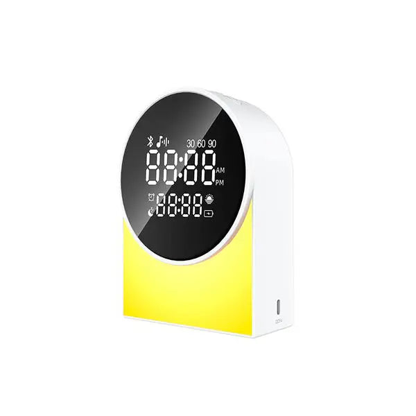 Priority Products 4-in-1 RGB Alarm Clock with Bluetooth and Sleep Sounds