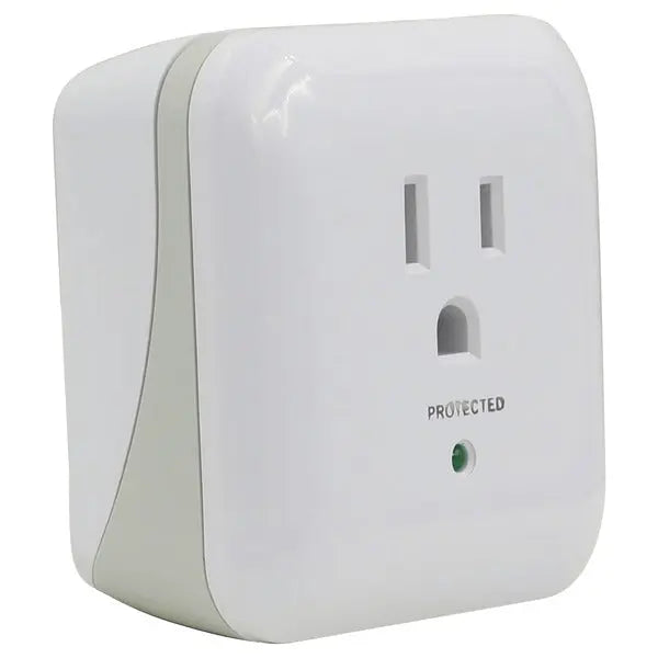 PRIME PB802105 1 Outlet 900 Joules Surge Protector with Audible Alarm