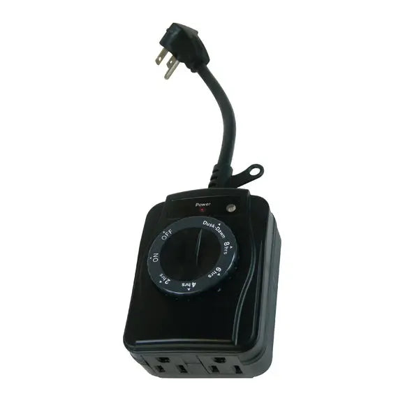 PRIME(R) TNOCD002 Outdoor and Indoor Digital Timer with Photocell Control