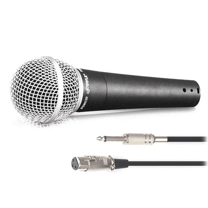 PYLE PDMIC58 Dynamic Handheld Microphone with XLR to 1/4" Cable