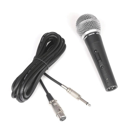PYLE PDMIC58 Dynamic Handheld Microphone with XLR to 1/4" Cable