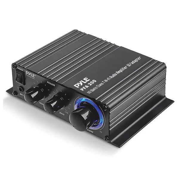 PYLE PFA200 60W Class-T HiFi Amplifier for Home and Karaoke Audio