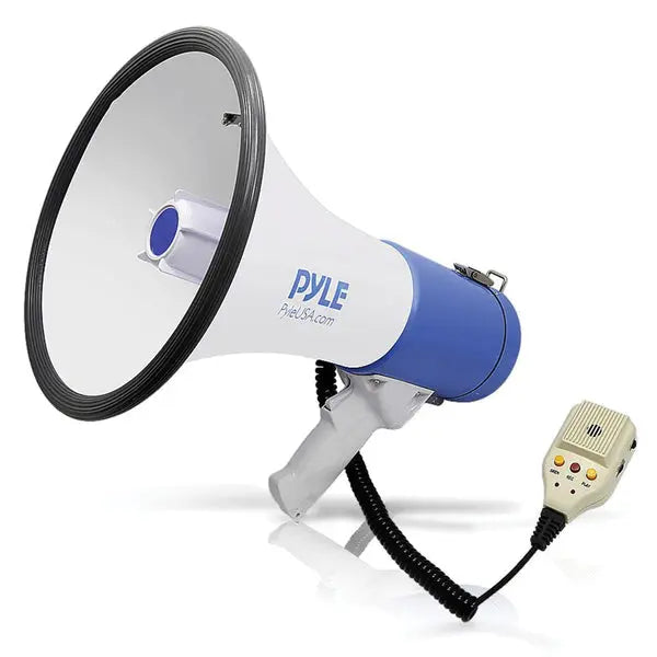 Pyle PMP59IR 50W Mega Siren with Recording, Siren, and Talk Modes