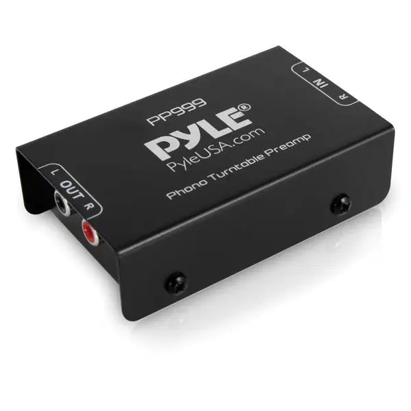 PYLE(R) PP999 12V DC Phono Turntable Preamp with 10K Ohm Input and 2V Output