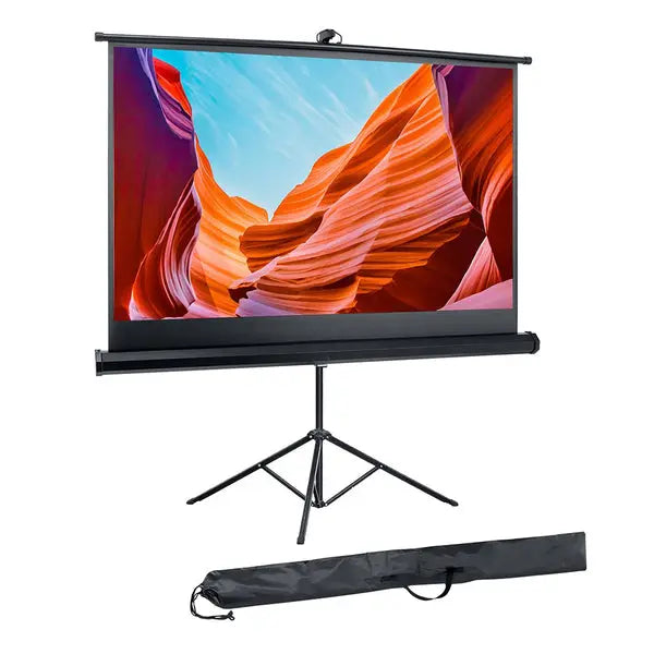 PYLE(R) 60-Inch Tripod Projector Screen PRJTP60 for Indoor and Outdoor Use