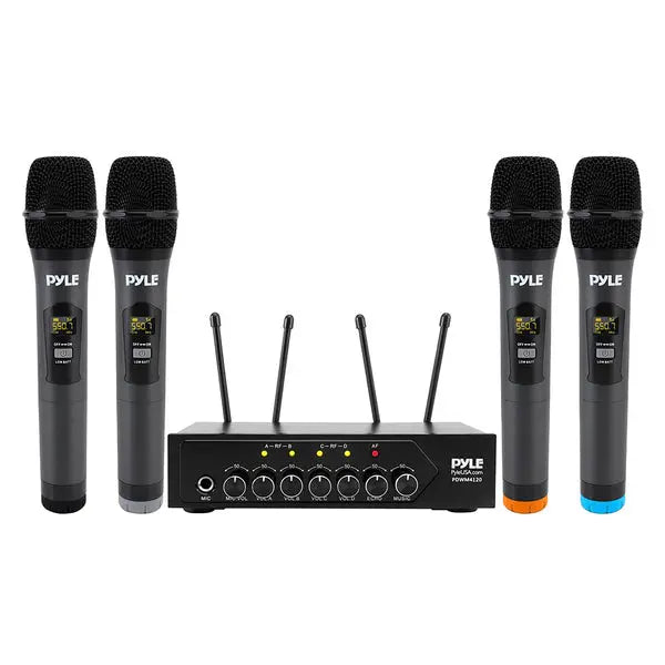 PYLE(R) PDWM4120 UHF Wireless Microphone System with Bluetooth Compatibility