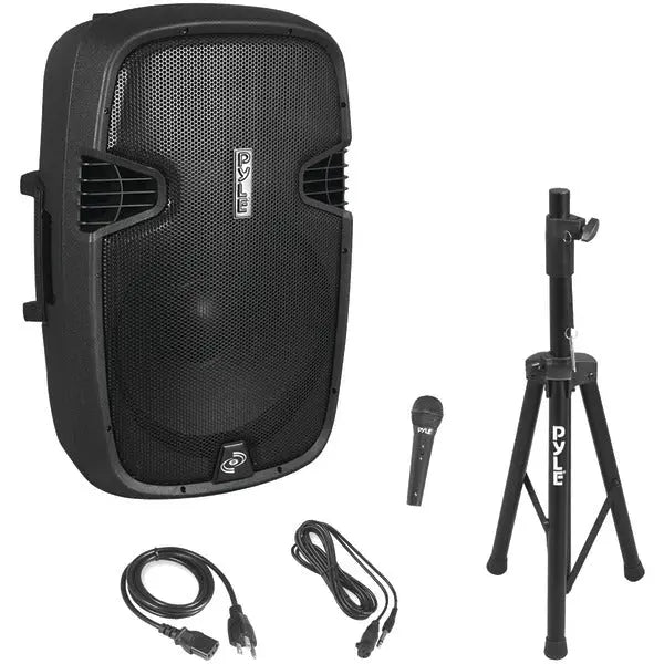 PYLE PPHP155ST Wireless Portable PA Speaker System with Bluetooth and USB Charging