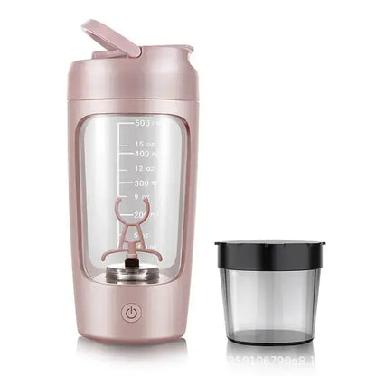 Electric Portable Whey Protein Shaker Bottle Atticus Goods