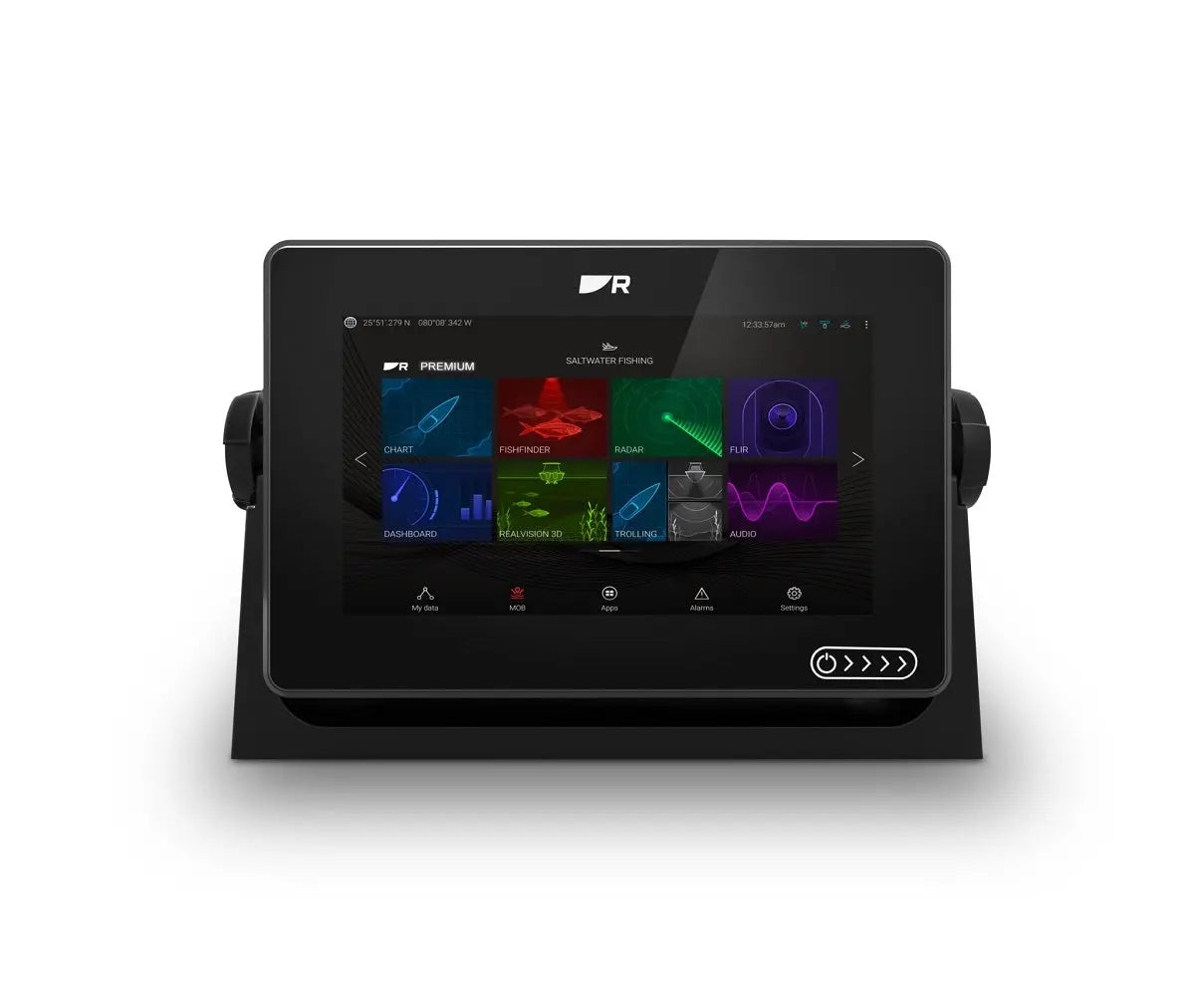 Raymarine Axiom+ 7 Multi-Function Display with Lighthouse North America Chart - Model E70634-00-102