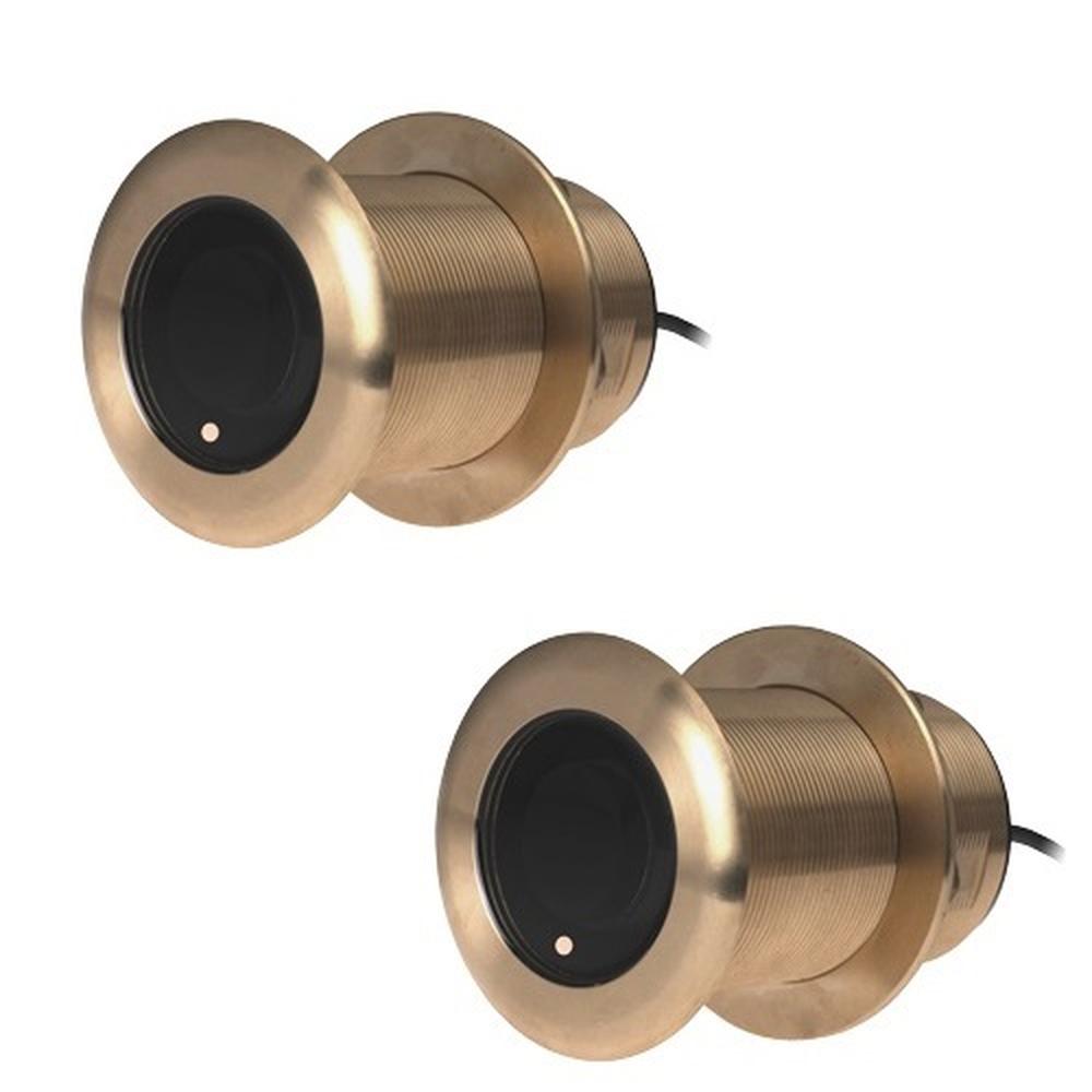 Raymarine B75MH 20-Degree Through-Hull CHIRP Transducer Pair, T70068