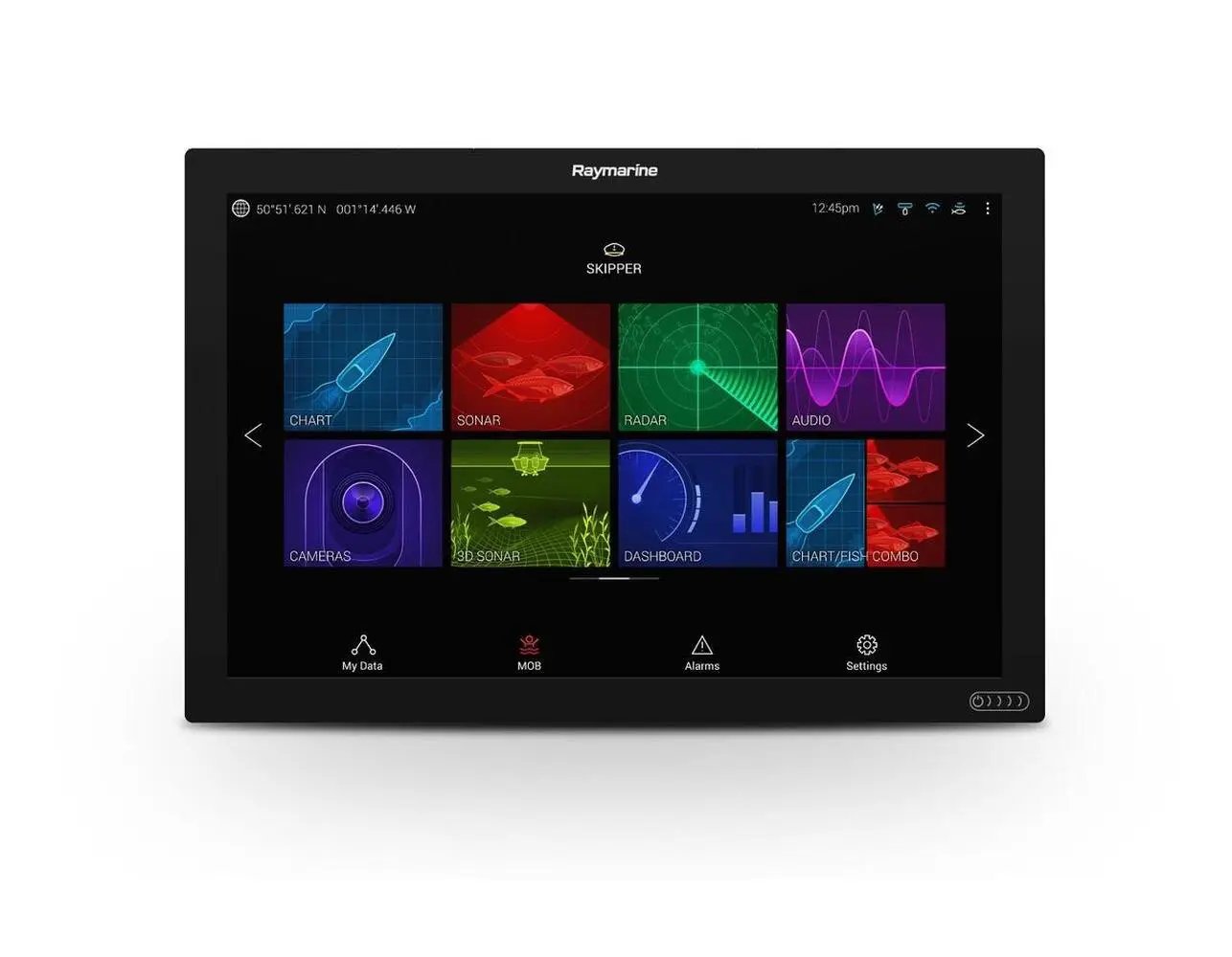 Raymarine Axiom2 XL 24-inch Chartplotter Kit with RCR-SD, Alarm, and Cable - Remanufactured by Raymarine Part T70548 by Raymarine
