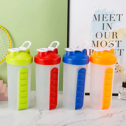 2-in-1 Pill Box & Shaker Bottle Atticus Goods