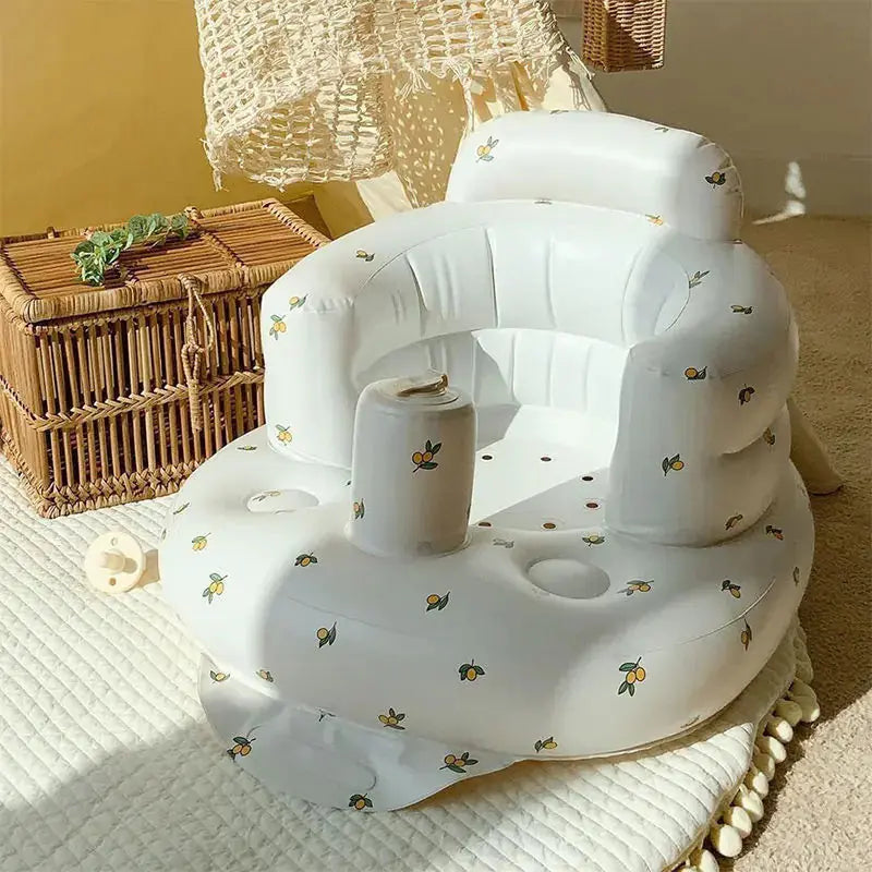 Inflatable Baby Chair for Dining & Bath Atticus Goods