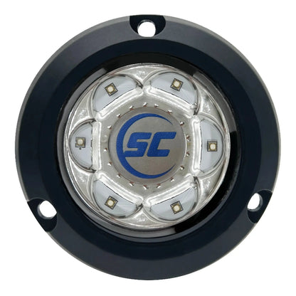 Shadow Caster SC2 Underwater LED Light Bimini Blue 12v Composite Surface Mount