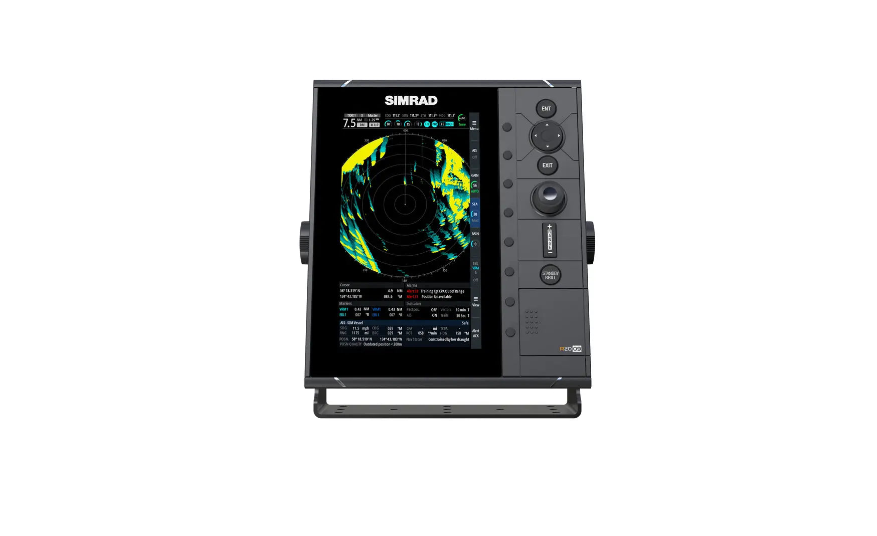 Simrad R2009 9in Radar Display Requires Radar Dome