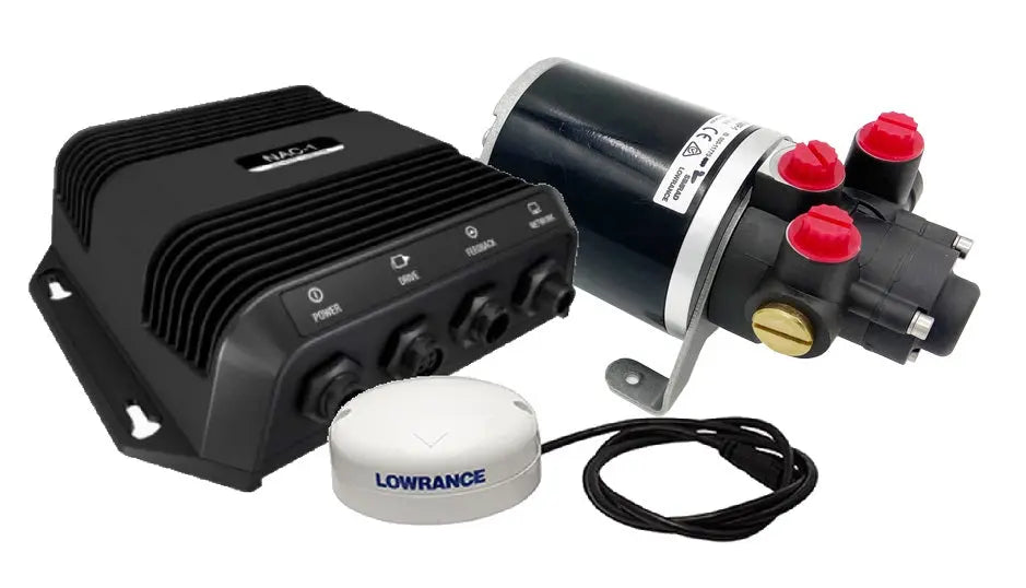 Simrad NAC-1 Outboard Pilot Hydraulic Pack with MKII Pump and Point-1 GPS Sensor