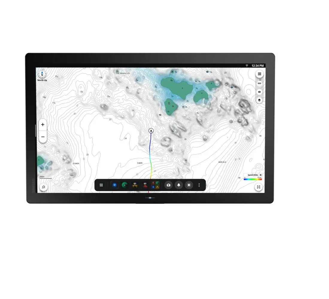 Simrad NSO 4-24 MFD with NEON OS and C-MAP Discover X Charts
