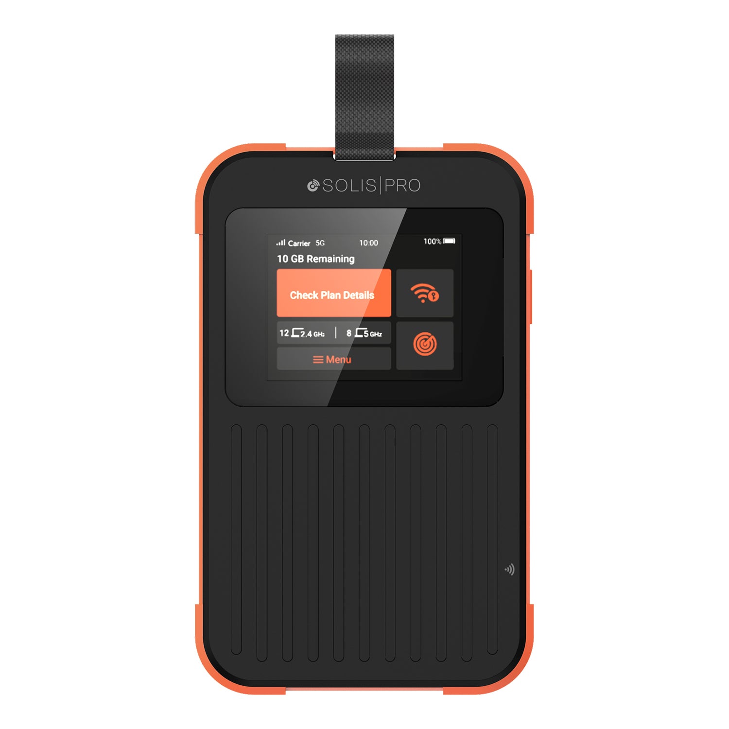 SOLIS(R) by SIMO(R) PRO 5G Mobile Hotspot with Built-in Power Bank, Model SS5BP000