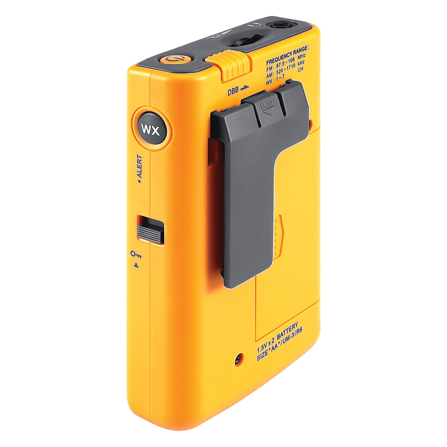 SANGEAN(R) DT-400W AM/FM Pocket Radio with Weather Alerts and Dynamic Bass Boost