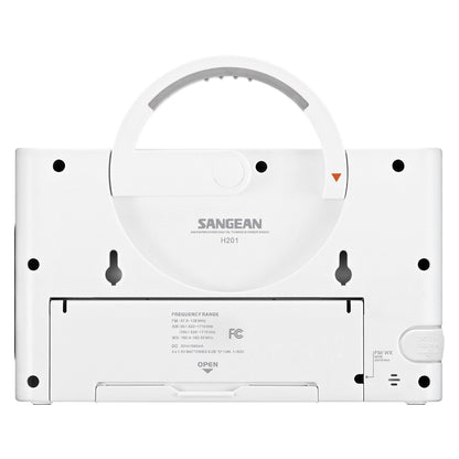 SANGEAN H201 Port Water-Resist Radio with NOAA Weather Alert and AM/FM Tuner
