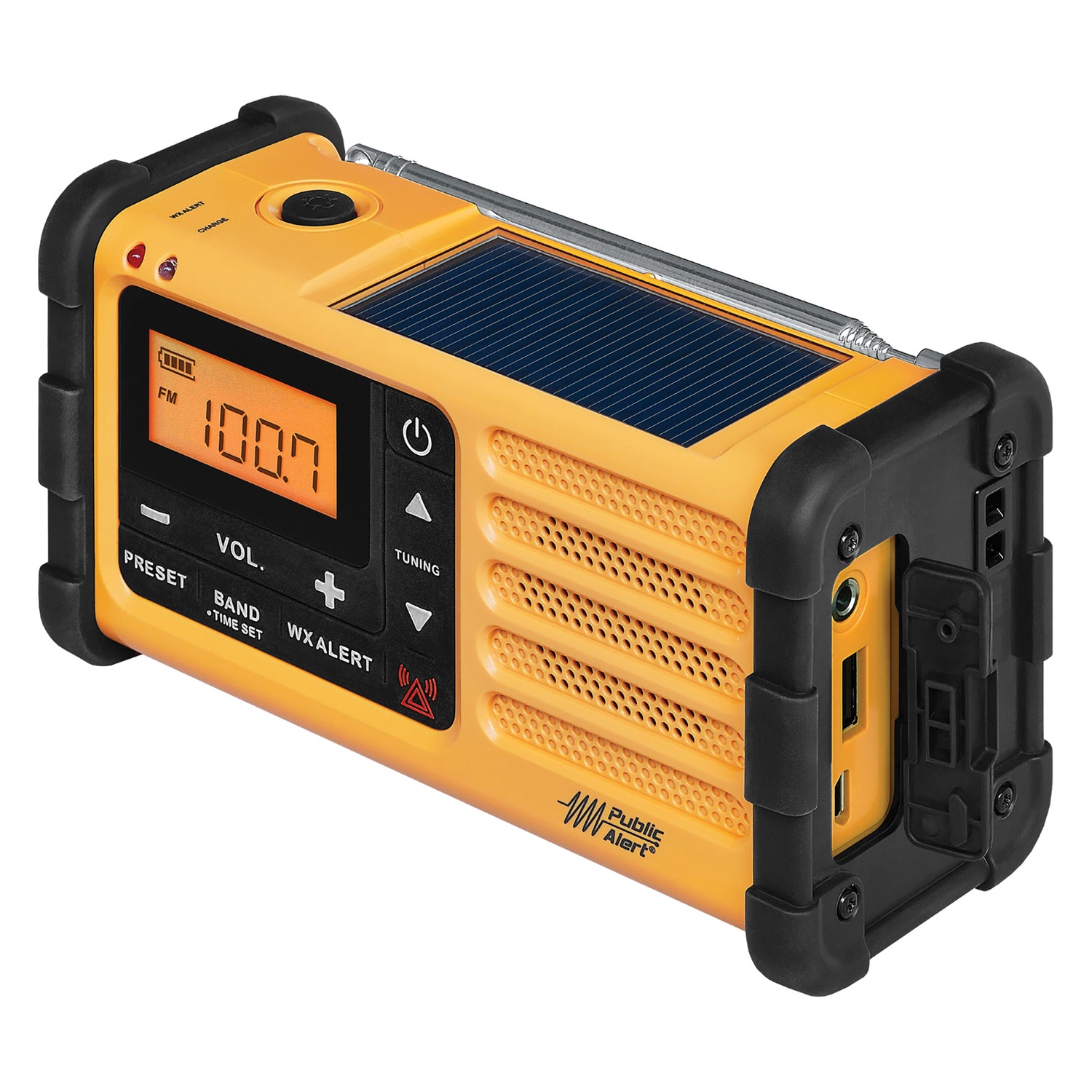 SANGEAN MMR-88 AM/FM Weather Emergency Radio with USB Charging and LED Flashlight