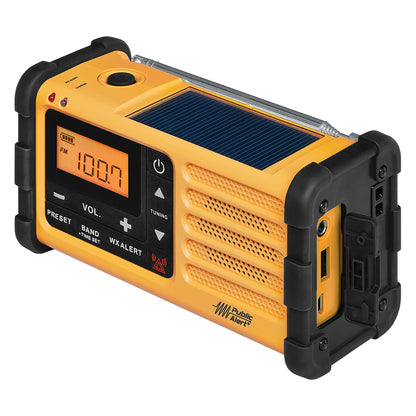 SANGEAN MMR-88 AM/FM Weather Emergency Radio with USB Charging and LED Flashlight