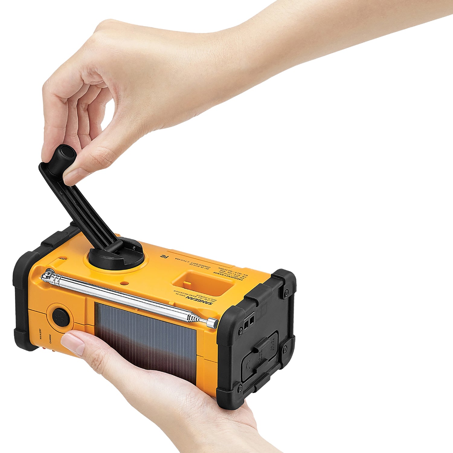 SANGEAN MMR-88 AM/FM Weather Emergency Radio with USB Charging and LED Flashlight