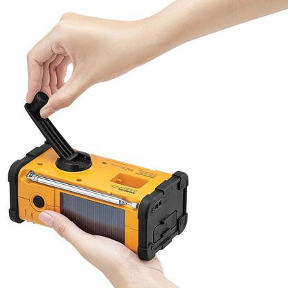 SANGEAN MMR-88 AM/FM Weather Emergency Radio with USB Charging and LED Flashlight