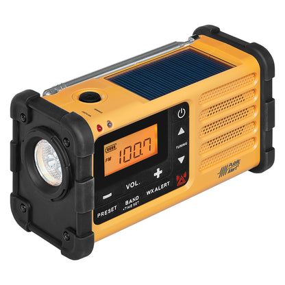 SANGEAN MMR-88 AM/FM Weather Emergency Radio with USB Charging and LED Flashlight