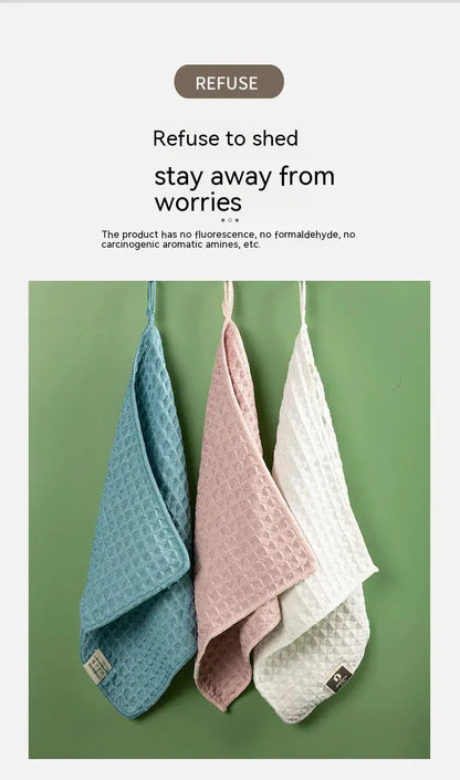 Microfiber Skin-friendly Non-lint Waffle Microfiber Towel Atticus Goods
