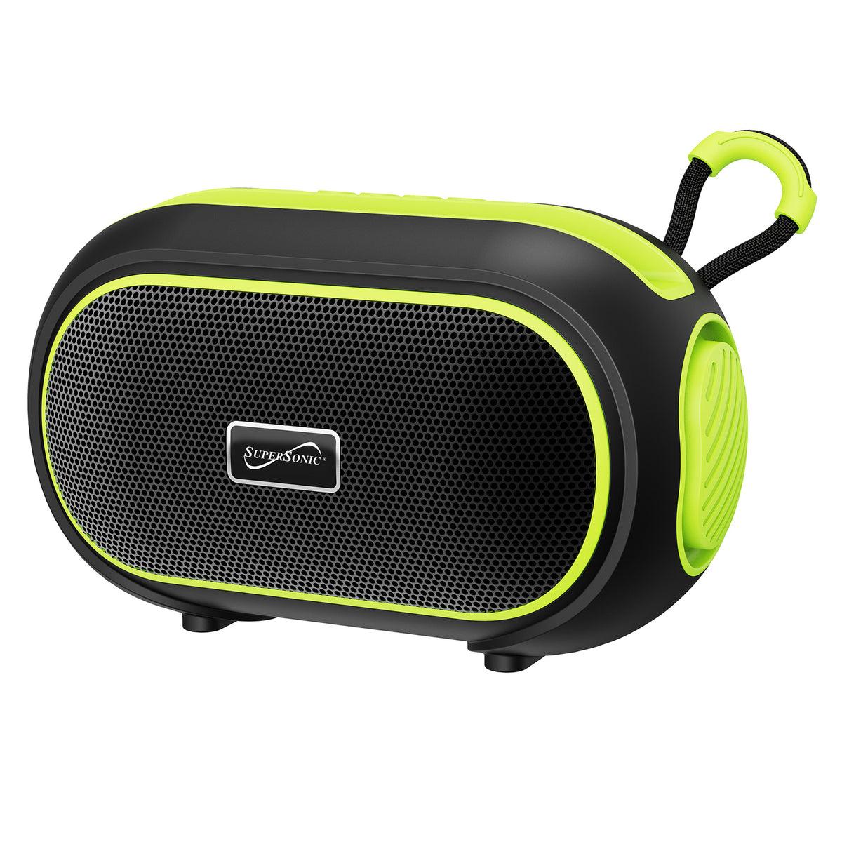 Supersonic SC-2334BT GRN Portable Bluetooth Speaker with FM Radio, USB and microSD Support