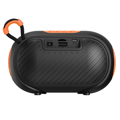 Supersonic SC-2334BT ORG Portable Bluetooth Speaker with FM Radio, USB and microSD Playback